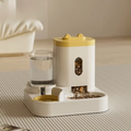 Automatic Feeder & Water Fountain – Large Capacity Food Dispenser for Dogs & Cats