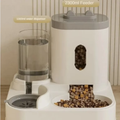 Automatic Feeder & Water Fountain – Large Capacity Food Dispenser for Dogs & Cats