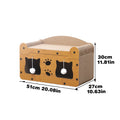 Cat Cardboard House Scratching Post Activity Centre Bed Toys Climbing Scratcher